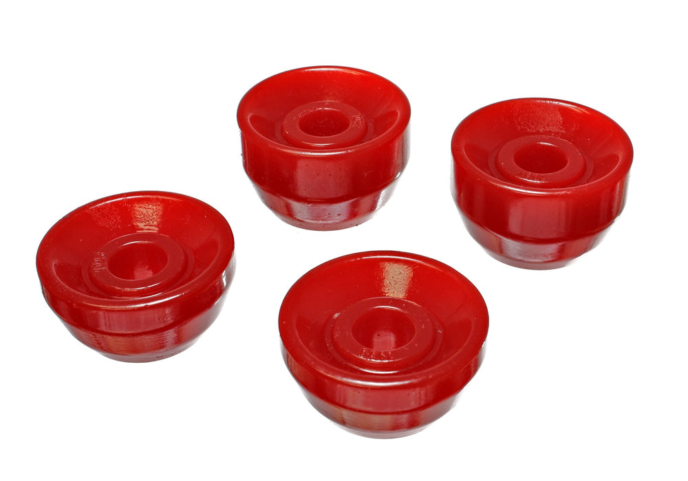Energy Suspension 16.7103R Strut Rod Bushing Set; Red; Front; Performance Polyurethane; - Truck Part Superstore
