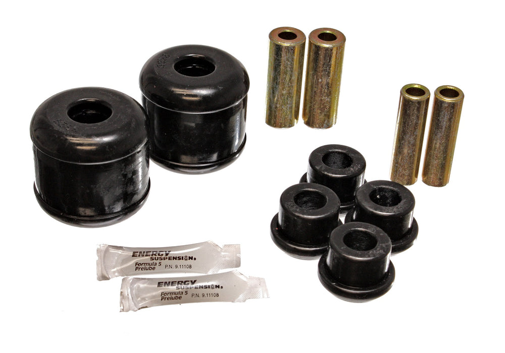 Energy Suspension 16.7105G Trailing Arm Bushing Set; Black; Rear; Performance Polyurethane; - Truck Part Superstore