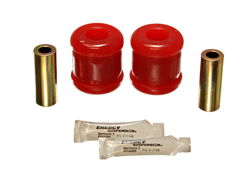 Energy Suspension 16.7108R Strut Rod Bushing Set; Red; Front; Performance Polyurethane; - Truck Part Superstore