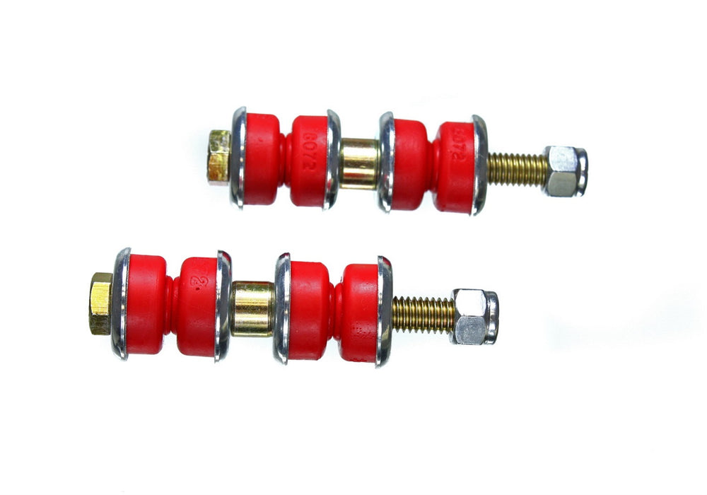 Energy Suspension 16.8104R End Link Bushing Set; Red; Front; Performance Polyurethane; - Truck Part Superstore