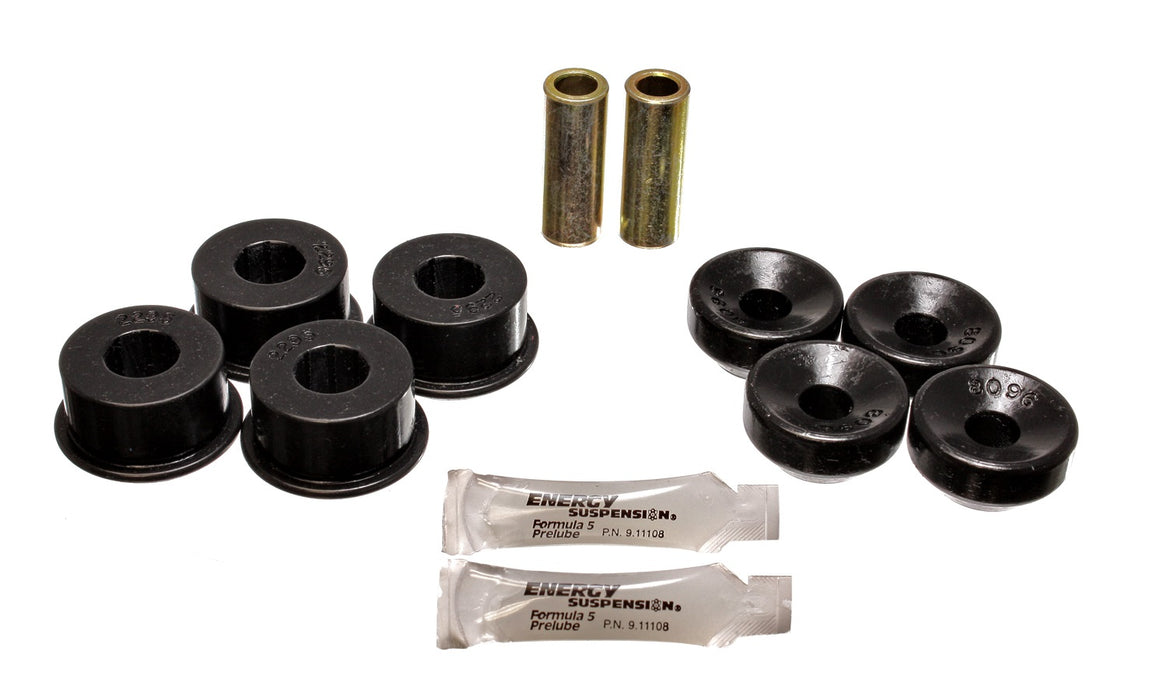 Energy Suspension 16.8106G Shock Bushing Set; Black; Front; Performance Polyurethane; - Truck Part Superstore