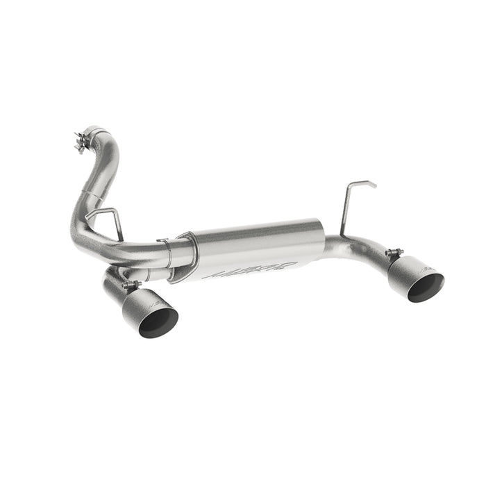 MBRP S5529AL Jeep 2.5 Inch Axle Back Dual Rear Exit Installer Series For 18-22 Wrangler JL 2/4 DR 3.6L MBRP - Truck Part Superstore