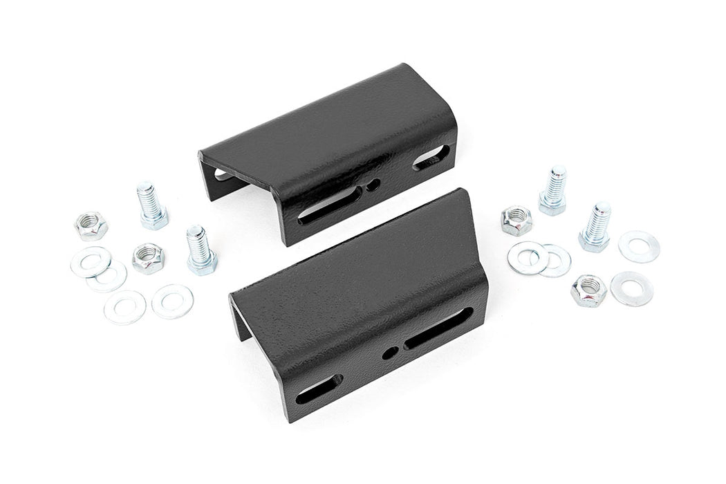 Rough Country 1073 Jeep Front Sway Bar Drop Kit 3-4 Inch Lifts 84-01 Cherokee XJ Rough Country - Truck Part Superstore