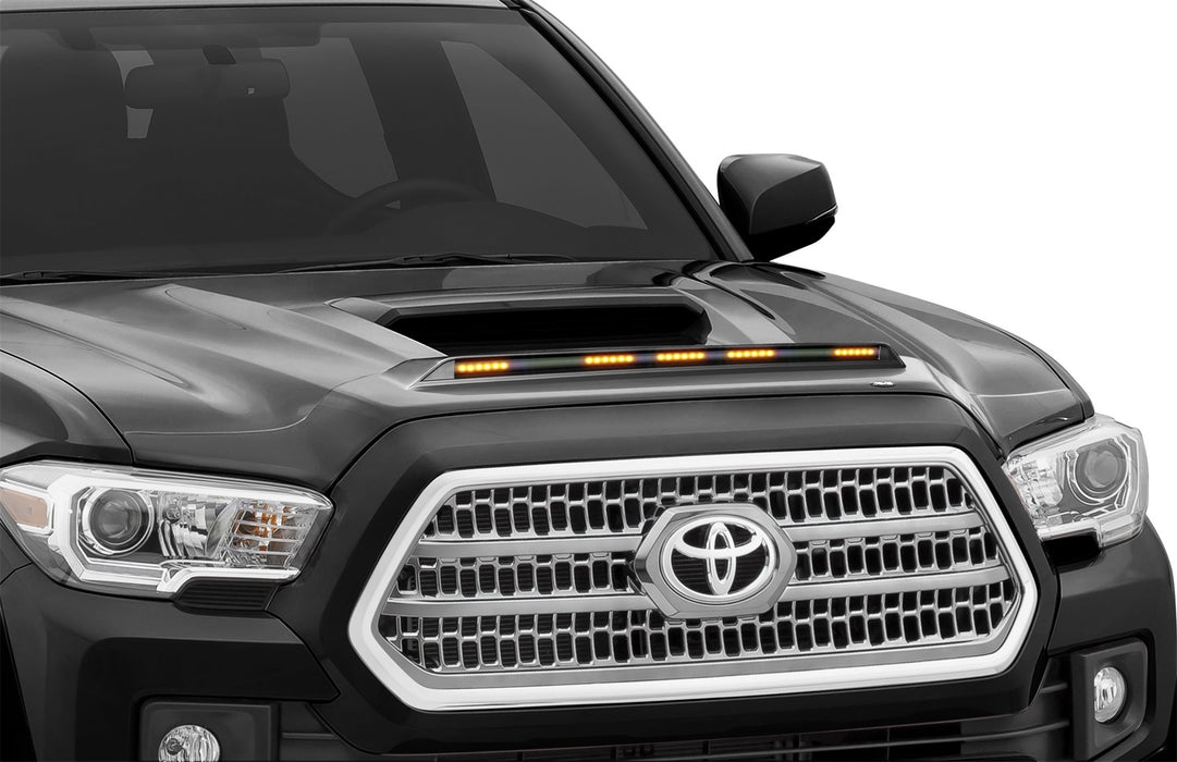 Auto Ventshade (AVS) 753094-1G3 Aeroskin LightShield™ Hood Protector; Magnetic Grey Metallic; Low Profile; - Truck Part Superstore