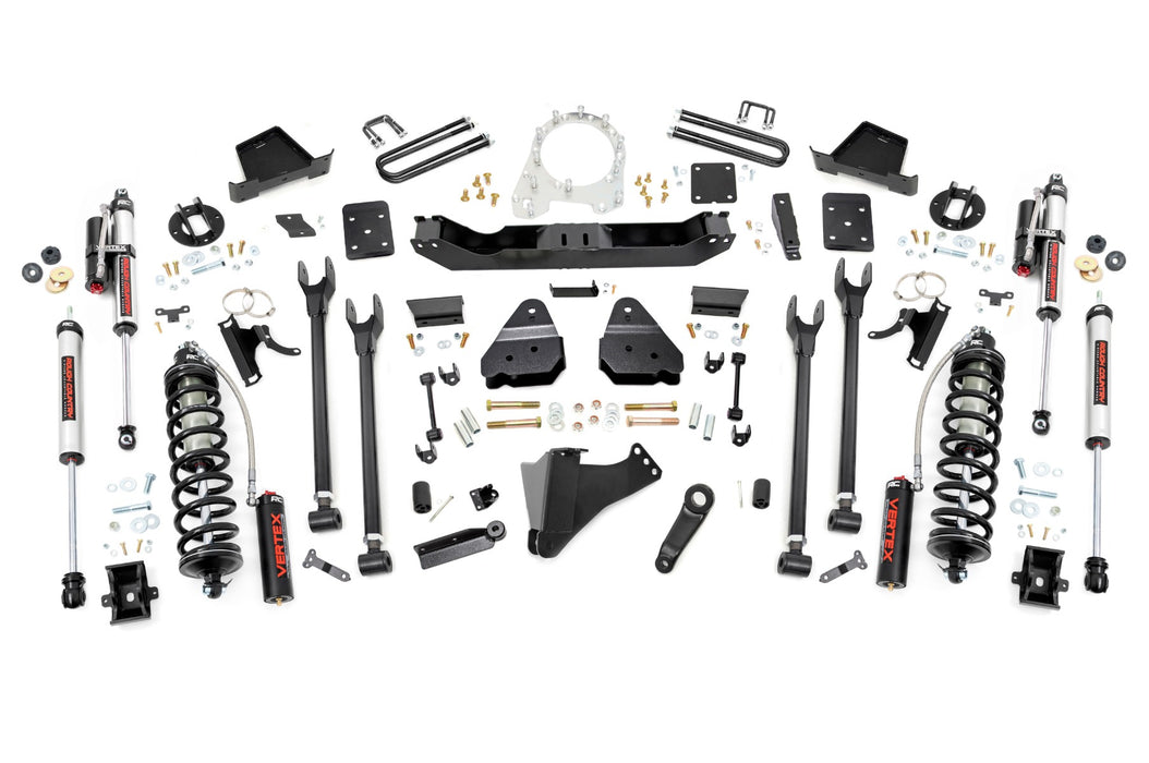 Rough Country 56057 6 Inch Lift Kit - 4-Link - OVLD - C/O Vertex - Ford Super Duty (17-22) - Truck Part Superstore