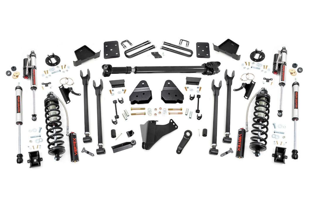 Rough Country 50759 6 Inch Lift Kit - Diesel - 4-Link - FR D/S -C/O Vertex - Ford Super Duty (17-22) - Truck Part Superstore