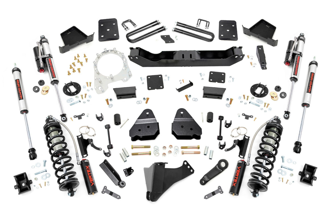 Rough Country 50457 6 Inch Lift Kit - Diesel - No OVLD - C/O Vertex - Ford Super Duty (17-22) - Truck Part Superstore