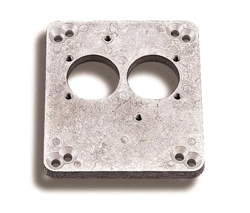 Holley EFI 17-41 TBI Adapter; Spread Bore To TBI Flange; For 2 bbl Pro-Jection System; - Truck Part Superstore