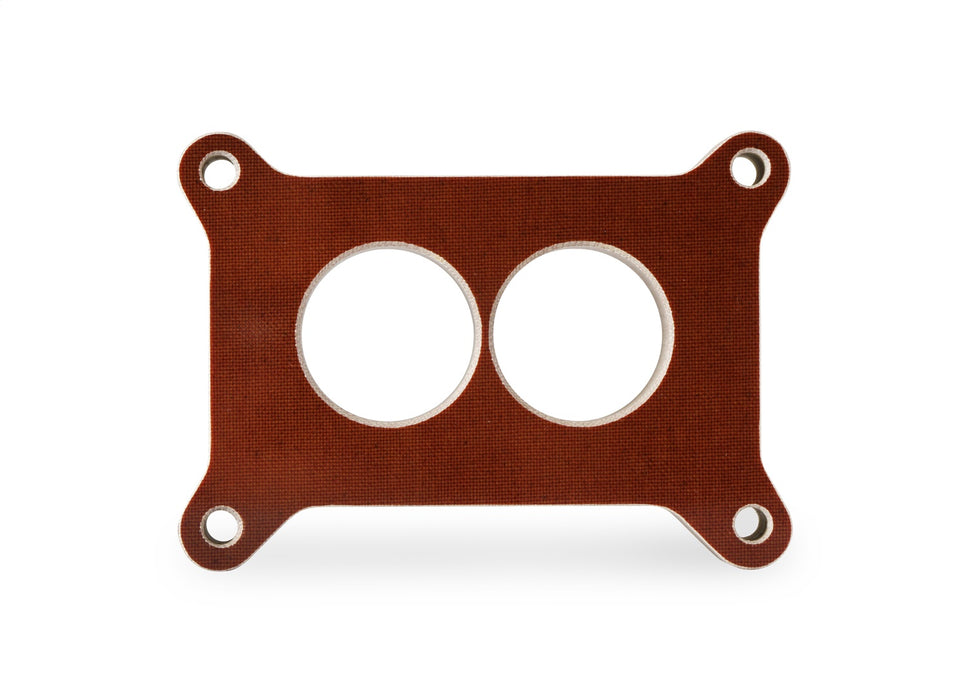 Holley 17-72 Carburetor Adapter; For 2300 Flange; 1 11/16 in. Bores; H-1 in.; Phenolic; - Truck Part Superstore