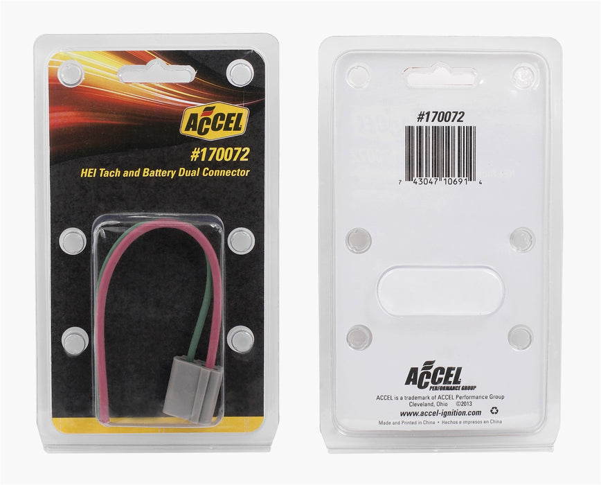 ACCEL 170072 HEI Battery And Tachometer Pigtail - Truck Part Superstore