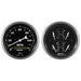 AutoMeter 1700 2 PC. GAUGE KIT; 3-3/8in. QUAD/SPEEDOMETER; 240-33 O; OLD TYME BLACK - Truck Part Superstore