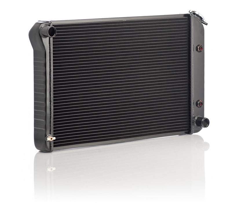 Be Cool 17010 Camaro Crossflow Radiator 70-81 Camaro Automatic OE Series Black Finish Be Cool Radiator - Truck Part Superstore
