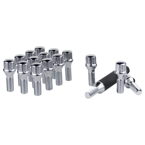 Gorilla Automotive 17015SD SPLINE LUG BOLT 12-1.50 32MM CHR BULK - Truck Part Superstore