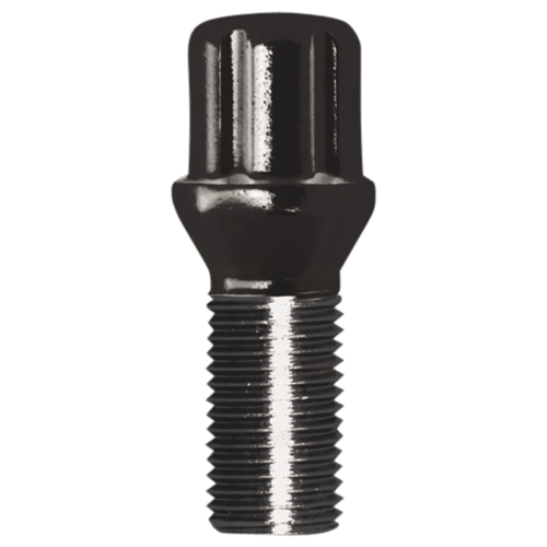 Gorilla Automotive 17018SDBC SPLINE LUG BOLT 14-1.50 27MM BLK BULK - Truck Part Superstore