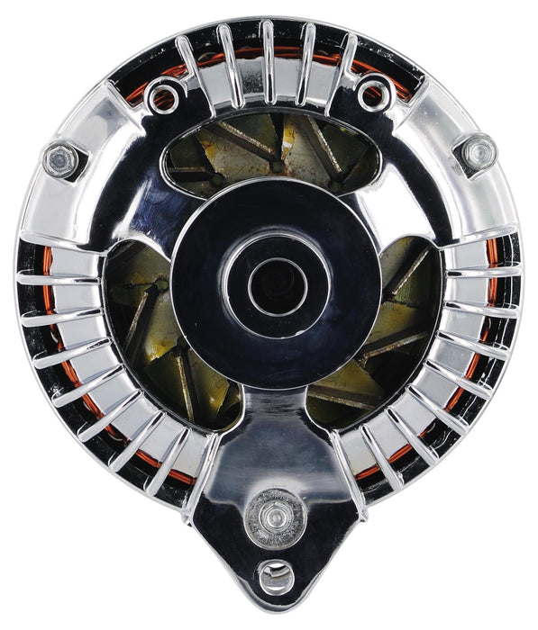 Powermaster Performance 17019 Alternator; Fits 1961-69 Chrysler; Roundback; 95 Amp; 2V; Double Field; Chrome; - Truck Part Superstore