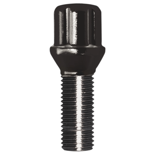 Gorilla Automotive 17020SDBC SPLINE LUG BOLT 14-1.50 32MM BLK BULK - Truck Part Superstore