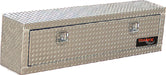 TrailFX 170601 Top Mount Sgl Door Dia Tread Bright Pol 16 Gauge Alum 60x13x17 7.8 Cubic Ft Cap - Truck Part Superstore