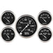 AutoMeter 1708 GAUGE KIT; 5 PC.; 3 1/8in./2 1/16in.; MECH. SPEEDOMETER; OLD TYME BLACK - Truck Part Superstore