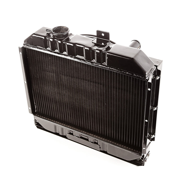 Omix 17101.01 Radiator; w/Shroud; 2 Core; - Truck Part Superstore