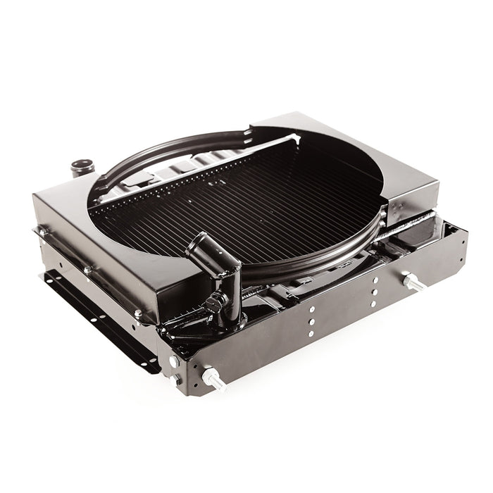 Omix 17101.01 Radiator; w/Shroud; 2 Core; - Truck Part Superstore