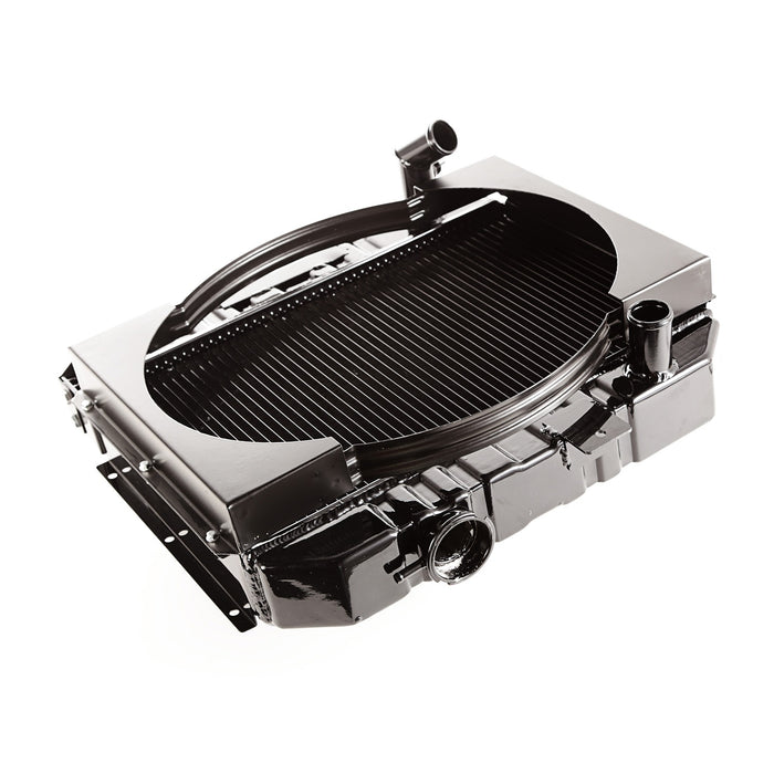 Omix 17101.01 Radiator; w/Shroud; 2 Core; - Truck Part Superstore