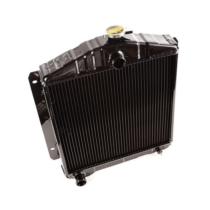 Omix 17101.04 Radiator; 2 Row; 134 Cubic in.; - Truck Part Superstore