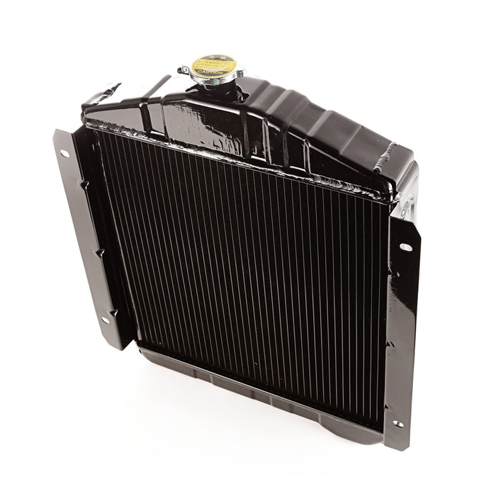 Omix 17101.04 Radiator; 2 Row; 134 Cubic in.; - Truck Part Superstore