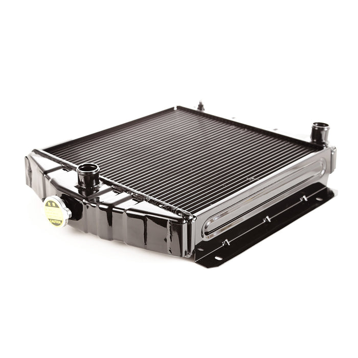 Omix 17101.04 Radiator; 2 Row; 134 Cubic in.; - Truck Part Superstore