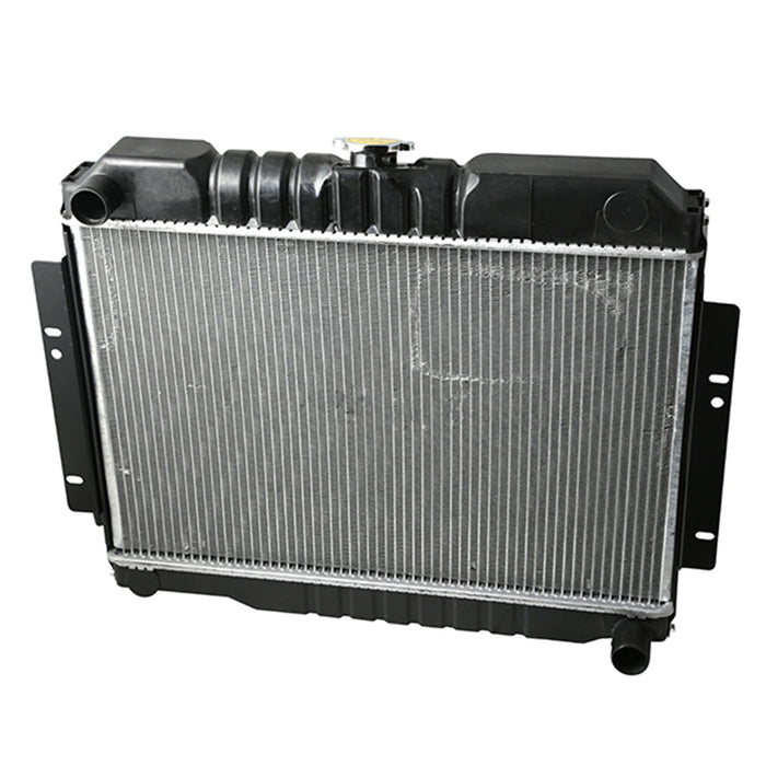 Omix 17101.15 Radiator; 2 Core; w/Center Fill Cap; For Use w/GM V8 Engine Conversion; - Truck Part Superstore