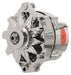 Powermaster Performance 17102 Alternator; 10DN; Externally Regulated; 70 Amp; 45 Idle; 1V; Chrome; - Truck Part Superstore