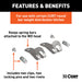 CURT 17109 CURT 17109 Replacement Round Bar Weight Distribution Hitch Retainers - Truck Part Superstore