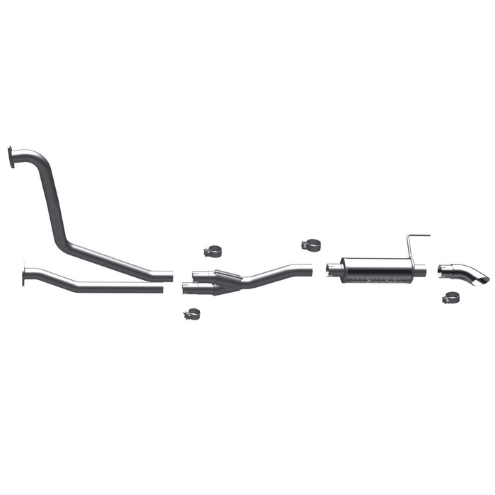 MagnaFlow Exhaust Products 17109 Off Road Pro Series Gas Stainless Cat-Back - Truck Part Superstore