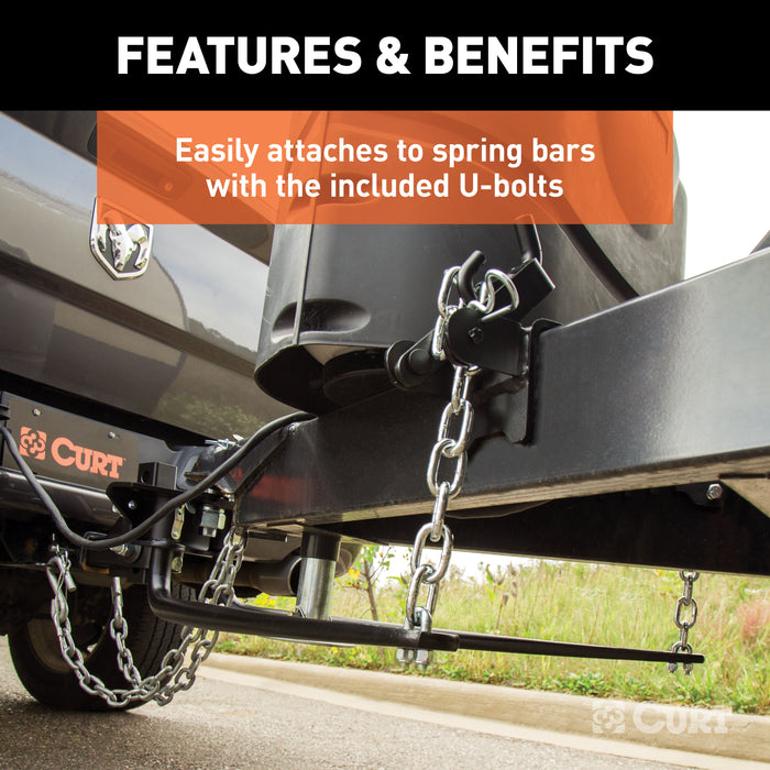 CURT 17111 CURT 17111 Replacement Weight Distribution Hitch Chain Kit - Truck Part Superstore