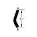 Omix 17114.87 Radiator Hose; Lower; - Truck Part Superstore