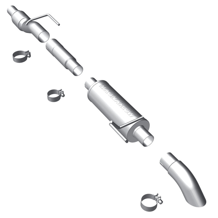MagnaFlow Exhaust Products 17124 Off Road Pro Series Gas Stainless Cat-Back - Truck Part Superstore