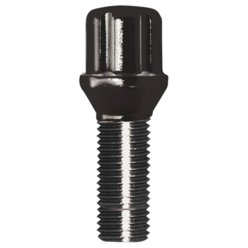 Gorilla Automotive 17125SDBC SPLINE LUG BOLT 12-1.25 28MM BLK BULK - Truck Part Superstore