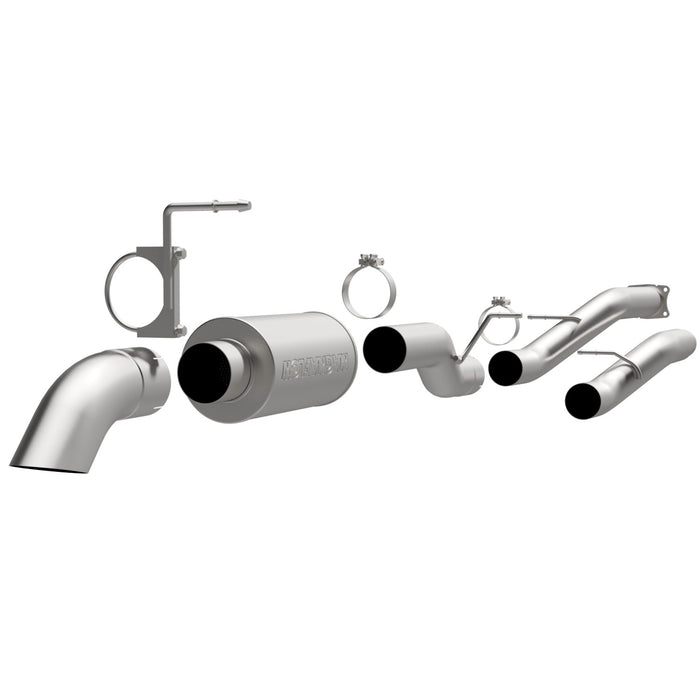 MagnaFlow Exhaust Products 17128 Off Road Pro Series Diesel 4in. Cat-Back - Truck Part Superstore