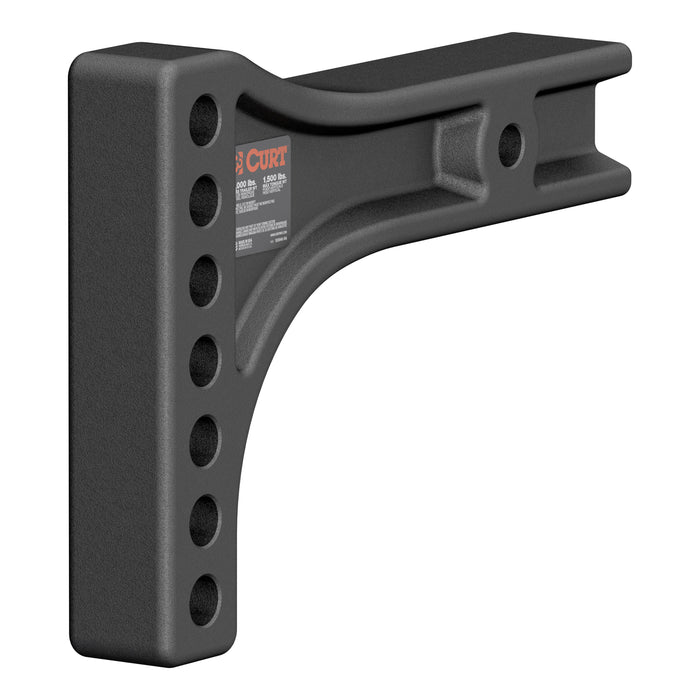 CURT 17131 Weight Distribution Shank (2-1/2in. Shank; 2in. Drop; 6in. Rise) - Truck Part Superstore