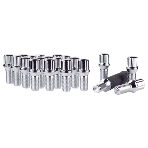 Gorilla Automotive 17141SD SPLINE LUG BOLT 14-1.25 27MM CHR BULK - Truck Part Superstore