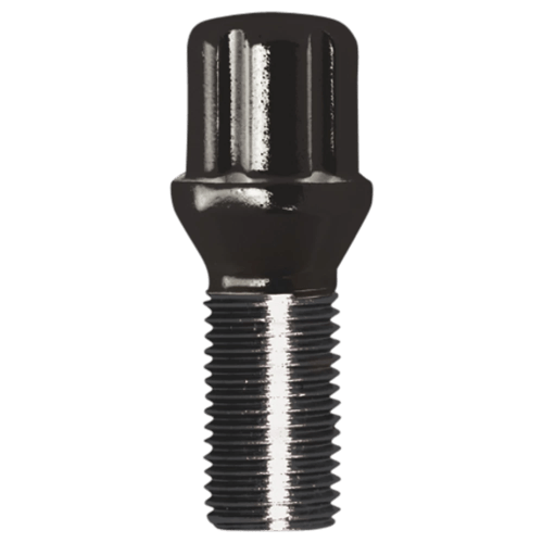 Gorilla Automotive 17141SDBC SPLINE LUG BOLT 14-1.25 27MM BLK BULK - Truck Part Superstore