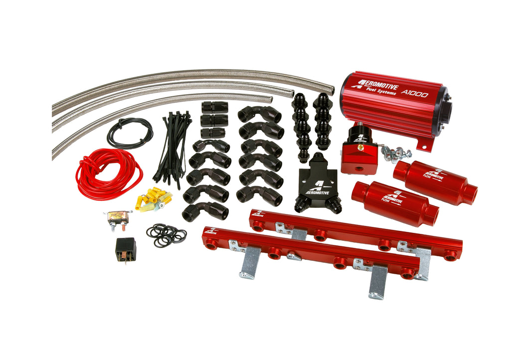 Aeromotive Fuel System 17143 96-98 1/2 4.6L DOHC Cobra A1000 Fuel System - Truck Part Superstore