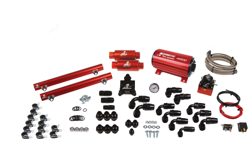 Aeromotive Fuel System 17145 98 1/2-04 4.6L DOHC Cobra A1000 Fuel System - Truck Part Superstore