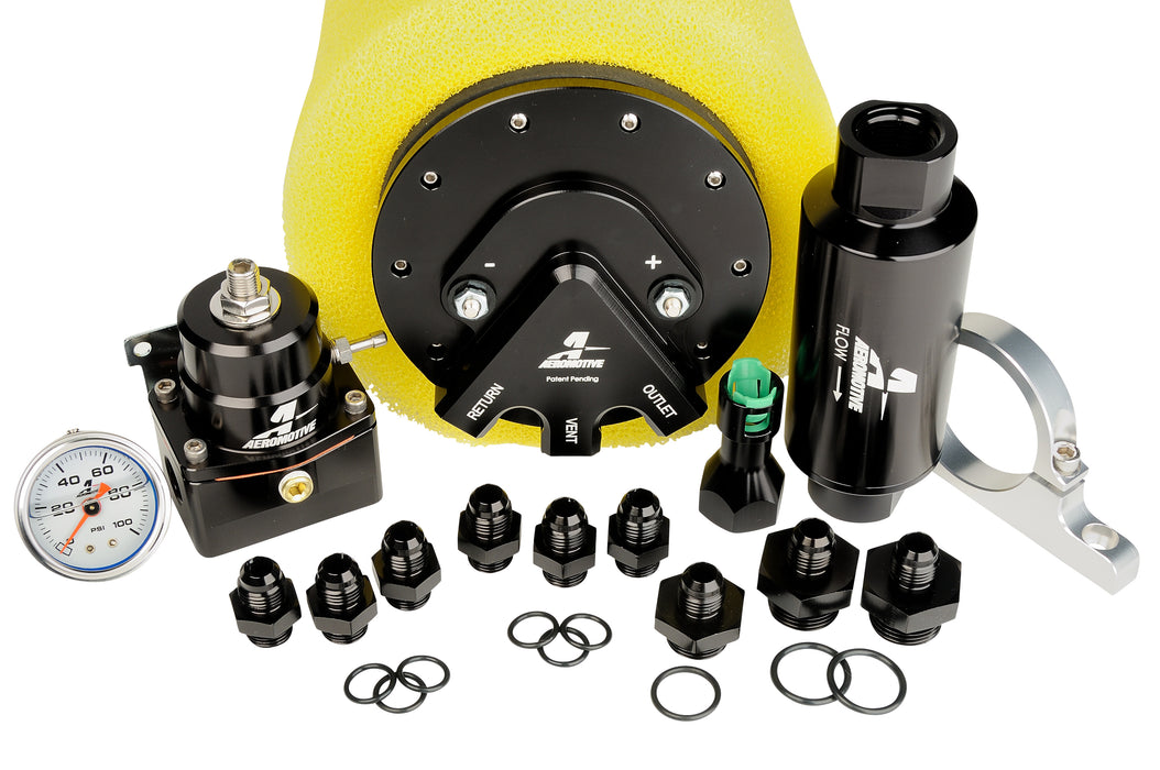Aeromotive Fuel System 17167 OEM Returnless Rail ?Phantom 200 & Installation Kit - Truck Part Superstore