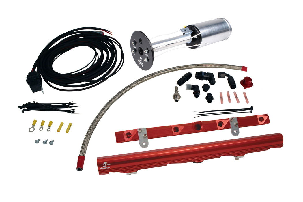 Aeromotive Fuel System 17174 03-13 Corvette Stealth A1000 Race Fuel System with LS2 Fuel Rails - Truck Part Superstore