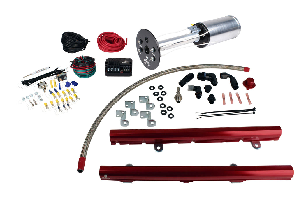 Aeromotive Fuel System 17177 System, C6 Corvette, 18670 A1000, 14115 LS-3 Rails, 16306 PSC & Misc. Fittings. - Truck Part Superstore