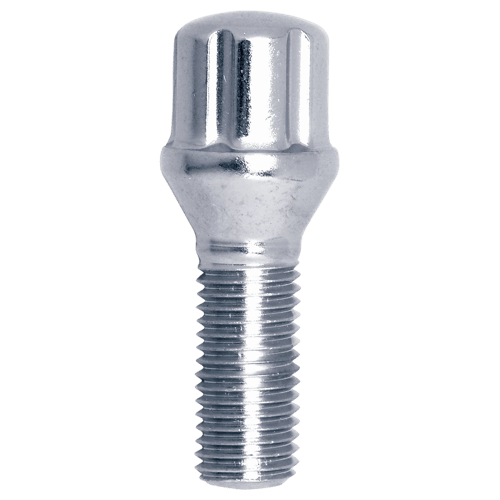 Gorilla Automotive 17179SD SPLINE LUG BOLT 12-1.50 28MM CHR BULK - Truck Part Superstore