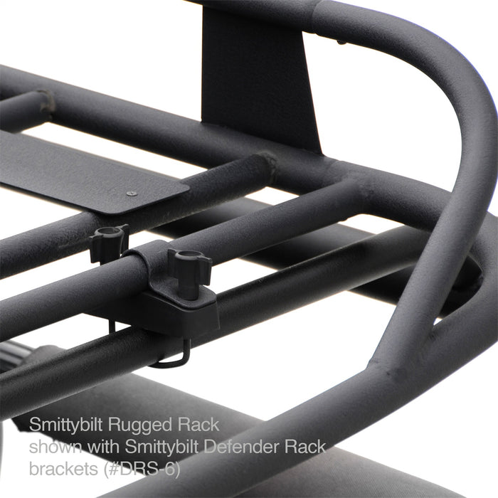 Smittybilt 17185 Rugged Rack Roof Basket 50 X 70  250 Lb Rating Black Smittybilt - Truck Part Superstore