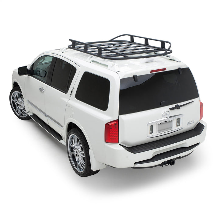 Smittybilt 17185 Rugged Rack Roof Basket 50 X 70  250 Lb Rating Black Smittybilt - Truck Part Superstore