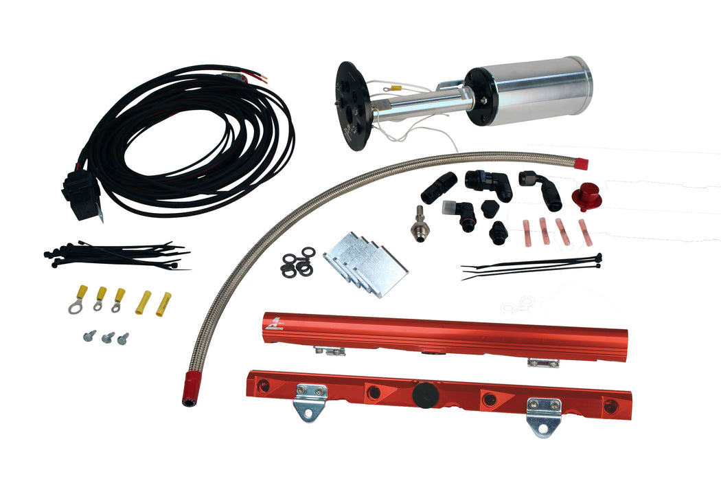 Aeromotive Fuel System 17186 03-13 Corvette Stealth Eliminator Race Fuel System with LS7 Fuel Rails - Truck Part Superstore