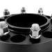 Mishimoto BNWS-001-500BK Wheel Spacers, 6X139.7, 93.1mm Center Bore, M12 X 1.5, 2.00-in Thick, Black - Truck Part Superstore